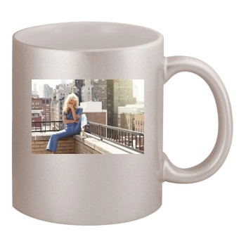 Farah Holt 11oz Metallic Silver Mug