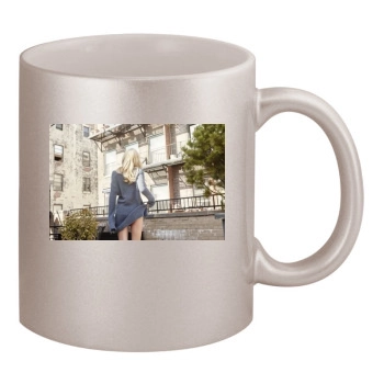 Farah Holt 11oz Metallic Silver Mug