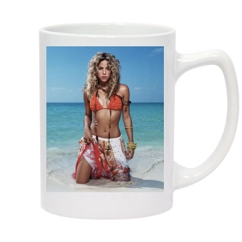 Shakira 14oz White Statesman Mug