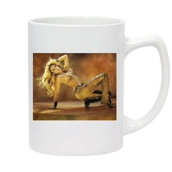 Shakira 14oz White Statesman Mug