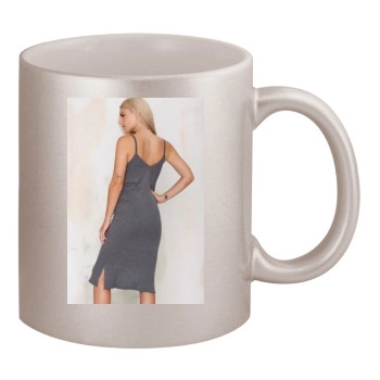 Farah Holt 11oz Metallic Silver Mug