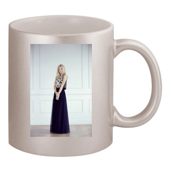 Farah Holt 11oz Metallic Silver Mug