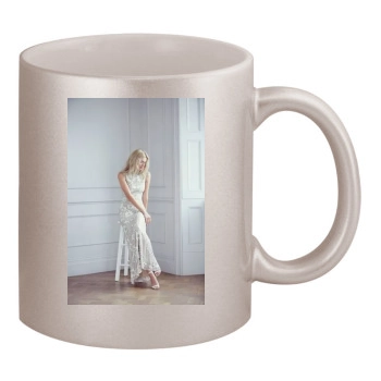 Farah Holt 11oz Metallic Silver Mug