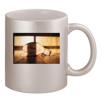 Farah Holt 11oz Metallic Silver Mug