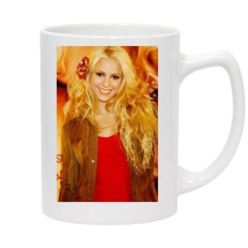 Shakira 14oz White Statesman Mug