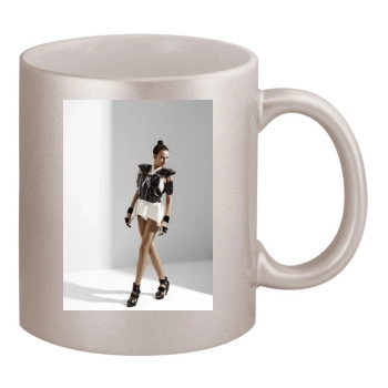 Fernanda Tavares 11oz Metallic Silver Mug