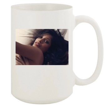 Freida Pinto 15oz White Mug