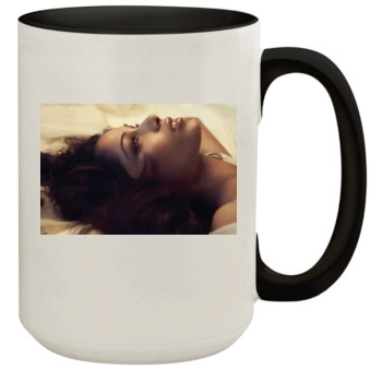 Freida Pinto 15oz Colored Inner & Handle Mug