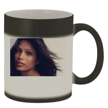 Freida Pinto Color Changing Mug