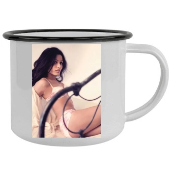 Freida Pinto Camping Mug