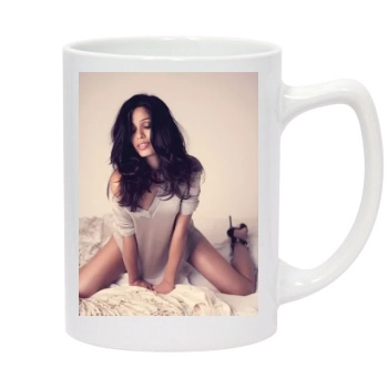 Freida Pinto 14oz White Statesman Mug