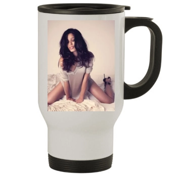 Freida Pinto Stainless Steel Travel Mug