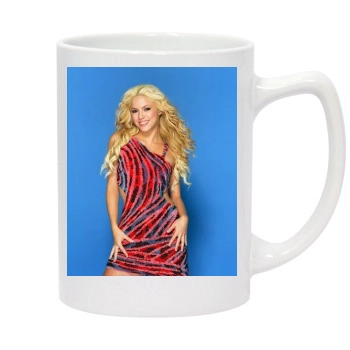 Shakira 14oz White Statesman Mug