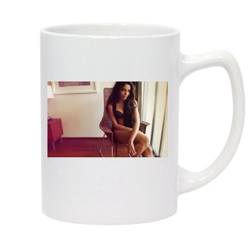 Freida Pinto 14oz White Statesman Mug