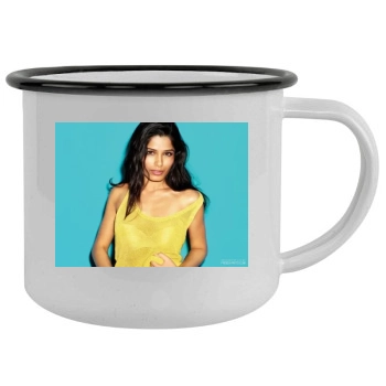 Freida Pinto Camping Mug