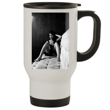 Freida Pinto Stainless Steel Travel Mug