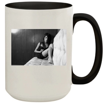 Freida Pinto 15oz Colored Inner & Handle Mug