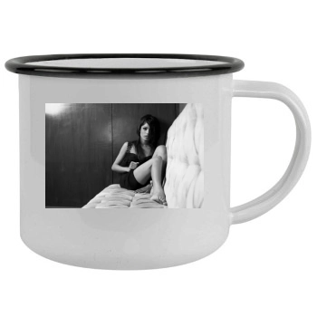 Freida Pinto Camping Mug