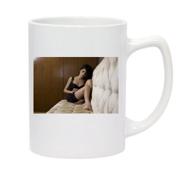 Freida Pinto 14oz White Statesman Mug