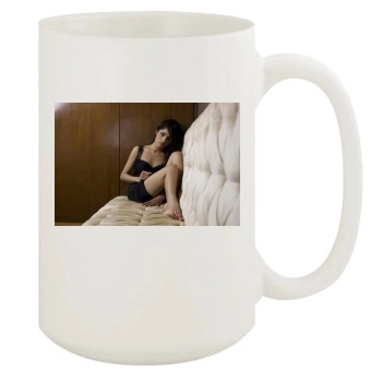 Freida Pinto 15oz White Mug