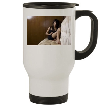 Freida Pinto Stainless Steel Travel Mug