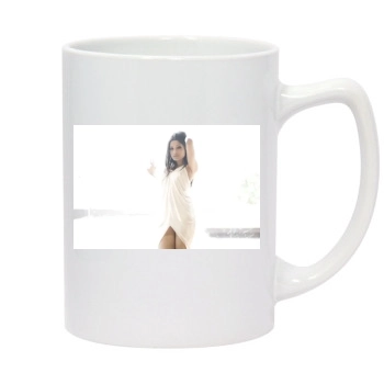 Freida Pinto 14oz White Statesman Mug