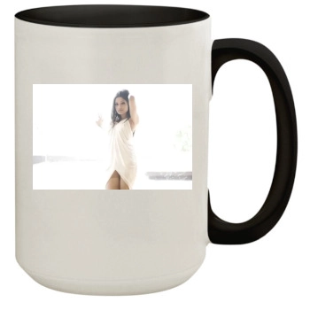 Freida Pinto 15oz Colored Inner & Handle Mug