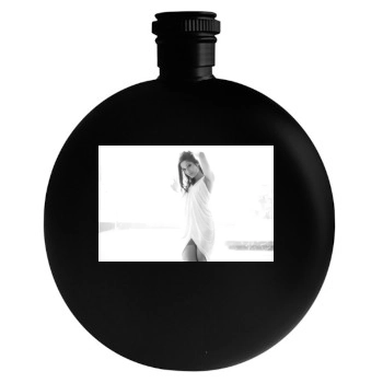 Freida Pinto Round Flask