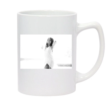 Freida Pinto 14oz White Statesman Mug