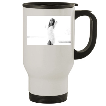 Freida Pinto Stainless Steel Travel Mug