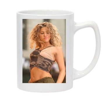 Shakira 14oz White Statesman Mug