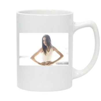 Freida Pinto 14oz White Statesman Mug