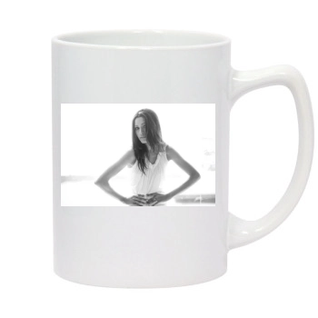 Freida Pinto 14oz White Statesman Mug