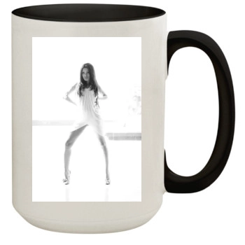 Freida Pinto 15oz Colored Inner & Handle Mug