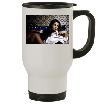 Freida Pinto Stainless Steel Travel Mug