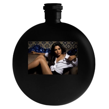 Freida Pinto Round Flask