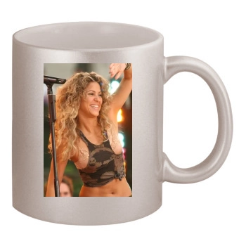 Shakira 11oz Metallic Silver Mug