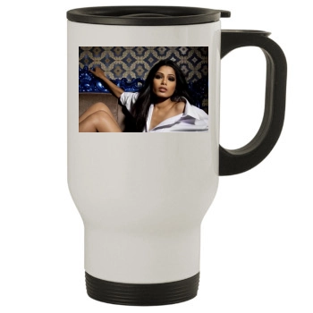 Freida Pinto Stainless Steel Travel Mug