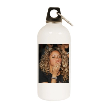 Shakira White Water Bottle With Carabiner