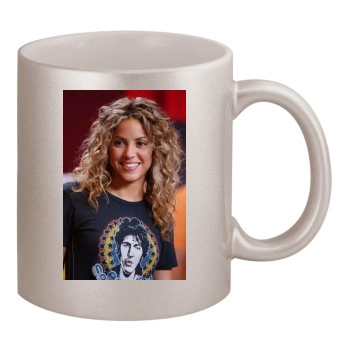 Shakira 11oz Metallic Silver Mug