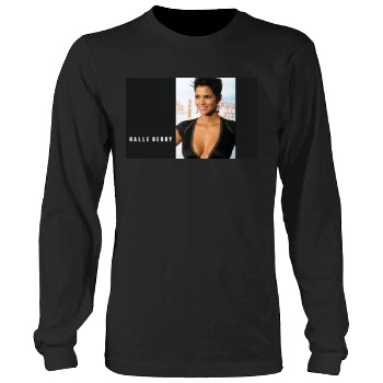 Halle Berry Men's Heavy Long Sleeve TShirt