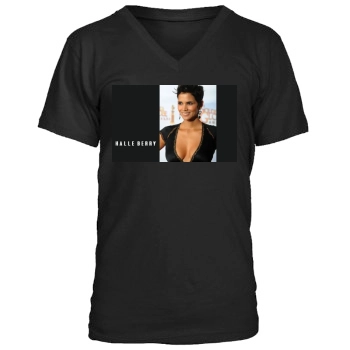 Halle Berry Men's V-Neck T-Shirt