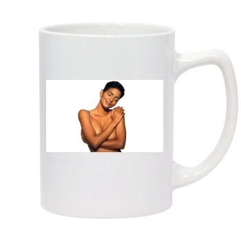 Halle Berry 14oz White Statesman Mug