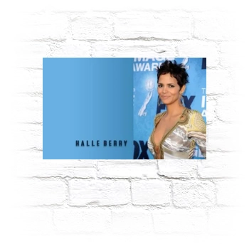 Halle Berry Metal Wall Art