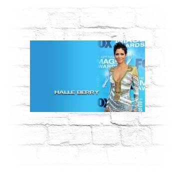 Halle Berry Metal Wall Art