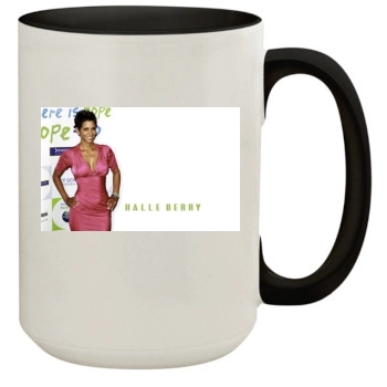 Halle Berry 15oz Colored Inner & Handle Mug