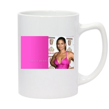 Halle Berry 14oz White Statesman Mug