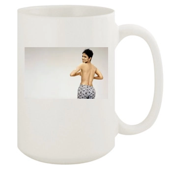 Halle Berry 15oz White Mug