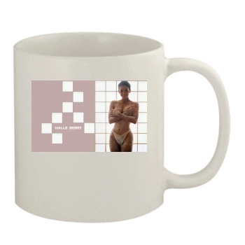 Halle Berry 11oz White Mug