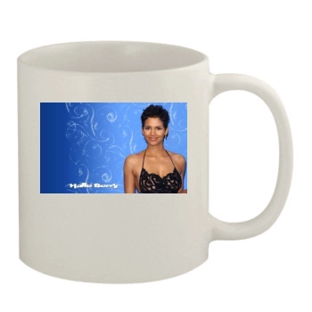 Halle Berry 11oz White Mug